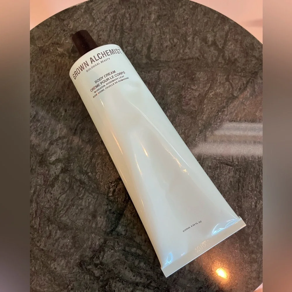 Body Cream by Grown Alchemist in Mandarin Rosemary Leaf. New and Sealed